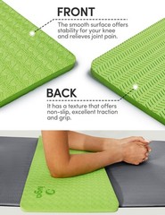 IUGA Yoga Knee Pads Cushion Non-Slip Knee Mat for Elbows Wrist Pain in Yoga P…