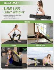 12-in-1 Yoga Starter Kit – Mat, Foam Roller, Resistance Bands, Blocks & Massage