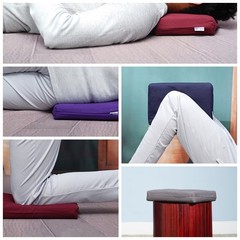 Pillow/Head Pad 5.1cm for Yoga/Pilates, Organic Cotton Outer Cover a…