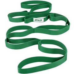 Jofuler Stretching Strap for Physical Therapy and 75″ long & 1″ wide, Green