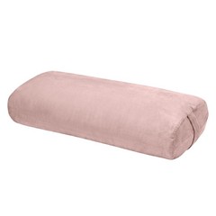 Ergonomic Velvet Yoga Bolster Pillow with Zipper Cover & Handle Yoga Meditation