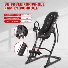 Inversion Table,Advanced Heat and Massage Function,Strength Training Inversio…