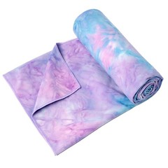Eunzel 2 Pack Hot Yoga Towel Non Slip Yoga Mat Towel Non-Slip Sweat Absorbent