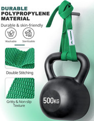Stretching Strap Yoga Strap for Physical Therapy, 10 Loops Yoga Straps for St…