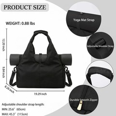 Yoga Mat Bag, Sport yoga Gym Bag for women, Lightweight yoga mat bag carrier …