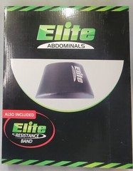 Elite Sportz Equipment High Density Foam Sit Up Ab Mat W/ Resistance Band NEW