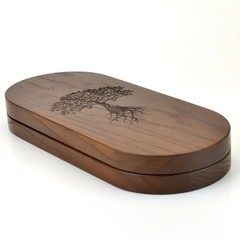Dynamic Sadhu Board “Tree of Life” with Thermal Ash Copper Nails 10 mm/0.4 inch