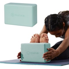 Yoga Block – Supportive Latex-Free Eva Foam – Soft Non-Slip Surface with