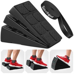 Squat Wedge Block Set of 3/5 – 960 LBS Capacity – Slant Board for Calf Stretc…