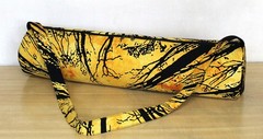Indian Yellow Forest Yoga Mat Carrier Bag Mandala Large Bag With Shoulder Strap