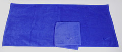 Nike Sport Hand Towel & Mini Towel Set Terry Deep Royal/Deep Royal