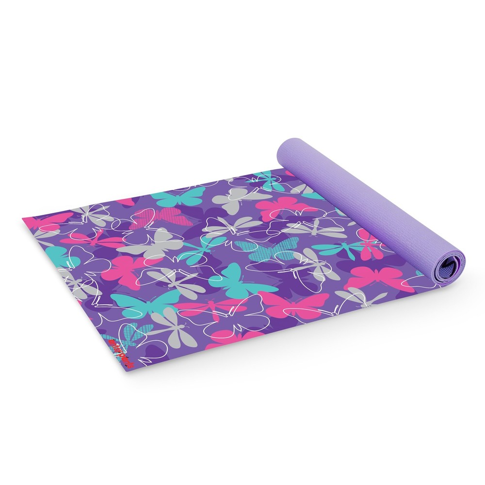 Yoga Mat – Yoga Mats for , Home Workout, Travel, Fitness, Pilates, Stretching…