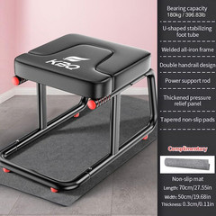 KBQ Yoga Headstand Bench, Yoga Inversion Chair, Headstand Trainer – U-Shaped Sto