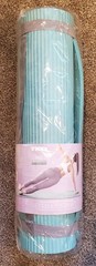NEW! TKO Extra Thick 10mm Fitness Mat 24″x68″ Yoga Exercise with Carry Strap!