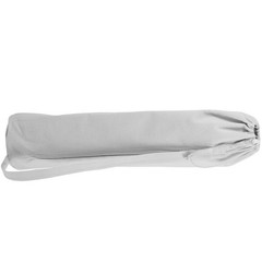 Breathable White Yoga Mat Carrier Bag with Smooth Sealing for Easy Storage