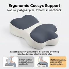 Meditation Cushion Comfortable Memory Foam for Indoor Bedroom Living Room