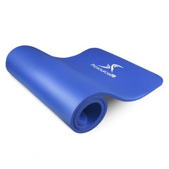 Extra Thick Yoga and Pilates Mat 1/2″ 13mm 71inch Long High Density Exercise…