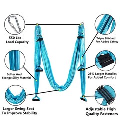 Aerial Yoga Hammock,Ultra Strong Yoga Swings Set Trapeze Extension,Antigravit…