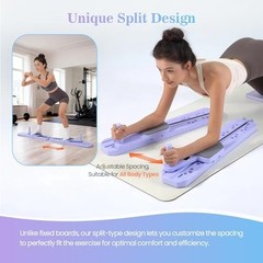8-in-1 Portable Pilates Reformer Set – Multi-Functional Home Fitness Equipment