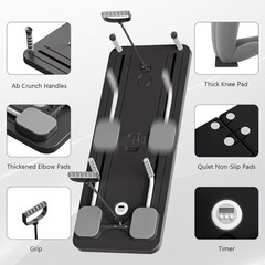 Pilates Board – Pilates Reformer Set, Multi-Purpose Foldable Pilates Reformer…