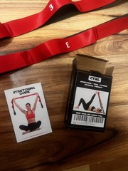 78″ Nylon Stretching Strap with Loops – Boost Flexibility and Recovery
