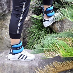 BalanceFrom Fitness Fully Adjustable Ankle, Wrist, Arm, Leg Weights, 10-lb Pair