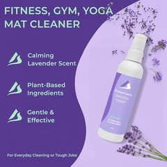 SwaytAway Travel Yoga Mat Cleaner Spray & Towel Kit, 4oz – Non Slip, No Rinse…
