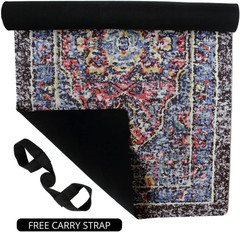 . All in One Yoga Mat | Luxury Sweat-Grip Mat/Towel Combo | Ideal for Yoga, Hot