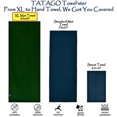 XL Hot Yoga Mat Towel-85″x30″ Soft Microfiber & Silicone Hot Yoga Towel