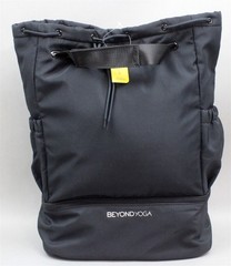 BEYOND YOGA for Backpack Hiking Exercise Shoes Polyester 19 x 12 x 5.5 Black NWT