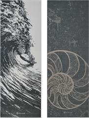 Gaiam Yoga Mat – Premium Print Reversible Extra Thick Non Slip Exercise & Fitnes