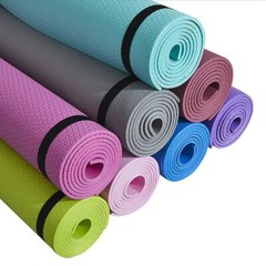 Yoga Mat Anti-skid Sports Fitness Mat 4MM