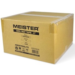 Meister Deluxe 8mil Mat 4″ Width x 84′ Length – 1 Roll, Clear / Transparent