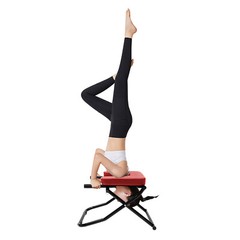 Yoga Headstand Bench Exercise Workout Fitness Training Chair Stand Equipment US