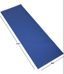 Yoga Mat – Thick Double-sided Foam Gym and Workout Equipment – Padded Fitness Su