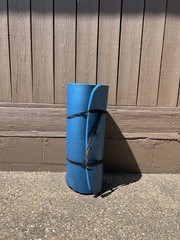 Retrospec Yoga Exercise Mat 1-Inch Thick with Nylon Carry Strap