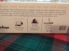 Bollinger Yoga Relaxation Kit New non-smoking home