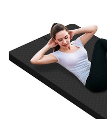 Large Exercise Mat – 15mm/20mm/30mm Thick Yoga Mat | Workout Mat for Fitness,…