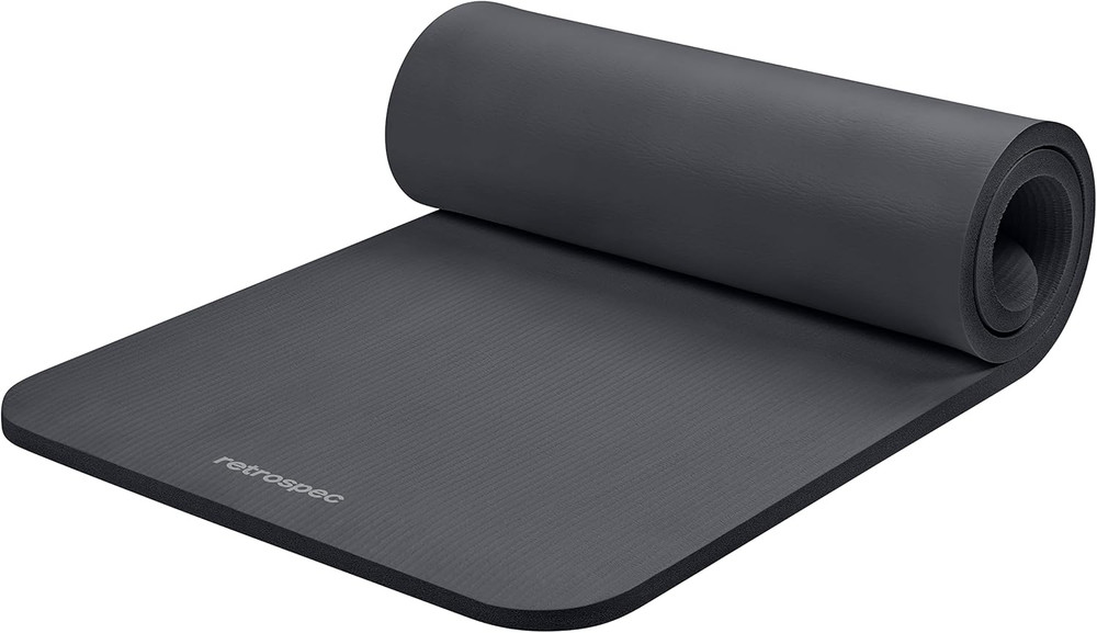 Tapete De Yoga De 1 Pulgada Con Correa De Nylon Antideslizante Para Ejercicio