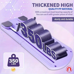 💪 8-in-1 Foldable Pilates Board – Full Body Home Fitness System