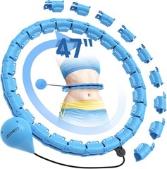 JKSHMYT Weighted Fitness Hula Hoop 24 Detachable Links