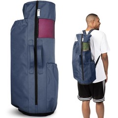 MAGNILAY Yoga Mat Bag with Adjustable Strap – Large Pilates One Size, Blue
