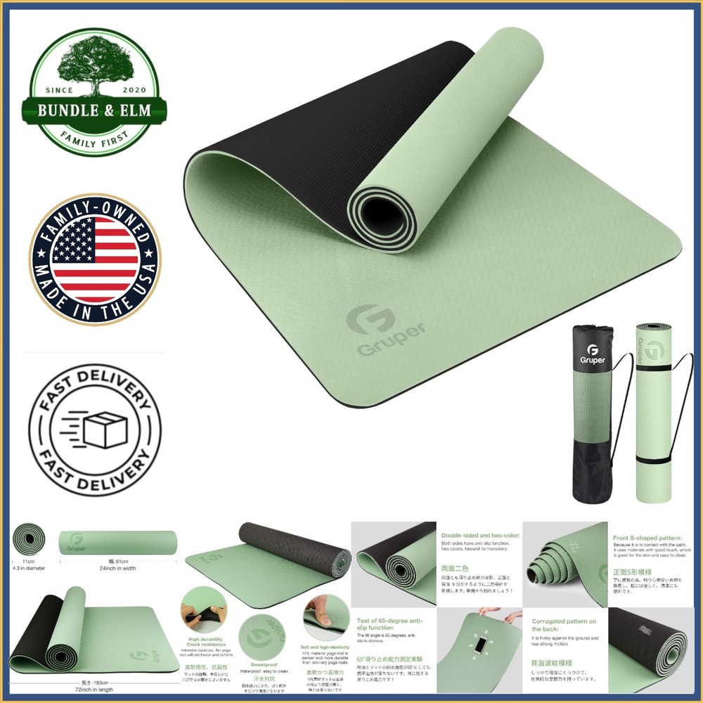 Non Slip Workout Mat with Sticky Texture, Designed for Comfort and Stability