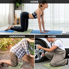 Foldable Yoga Knee Pads Cushion, Knee Mat for Man Woman (12 “x 17” x 1 “after…