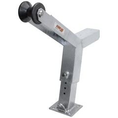 3006.6895 Adjustable Height Notched Fits 3″W x 4″H Trailer Frames Galvanized