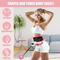 U5-16 Knots 28”- 46”Counter, Waist Trimmer & Wash Bag, Upgraded Quiet Smart W…