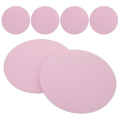 6 Pcs Round Plank Support Pad TPE Yoga Mat Knee Elbow Cushion Non Fitness Mat