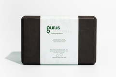 Gurus Recycled Foam Yoga Block 4” x 6” x 9” NEW