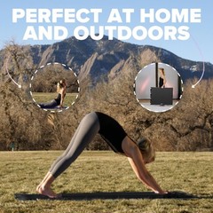 Yoga Mat Support Board – Portable Yoga Platform for Carpet, Grass & Uneven Su…