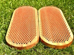 Copper Sadhu board – Solid OAK – Nagelbrett. Nail board. Best Yoga Gifts Lotus